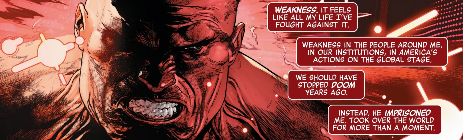 Red Hulk from Avengers Armageddon #1
