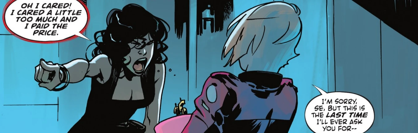 Selina tells Holy sacrificed enough in Absolute Catwoman #1