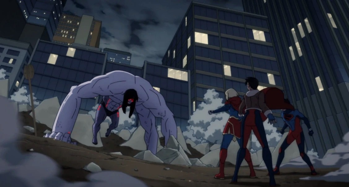 the Eradicator attacking the Superfamily