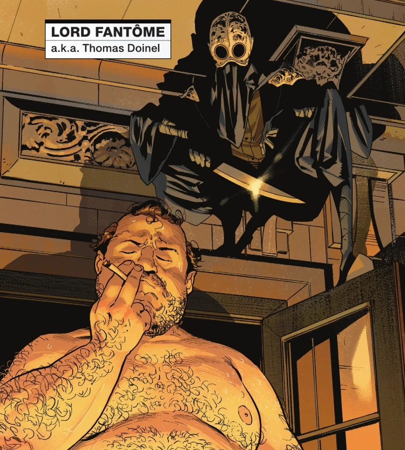Doinel patiently waiting for his mark in Batman #12