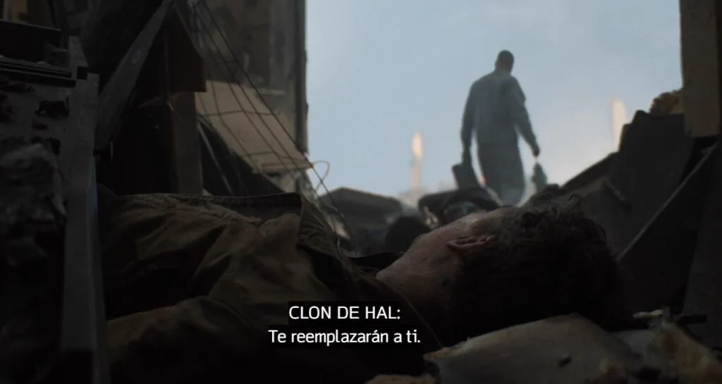 the original Clon de Hal slipup in Lanterns episode 5