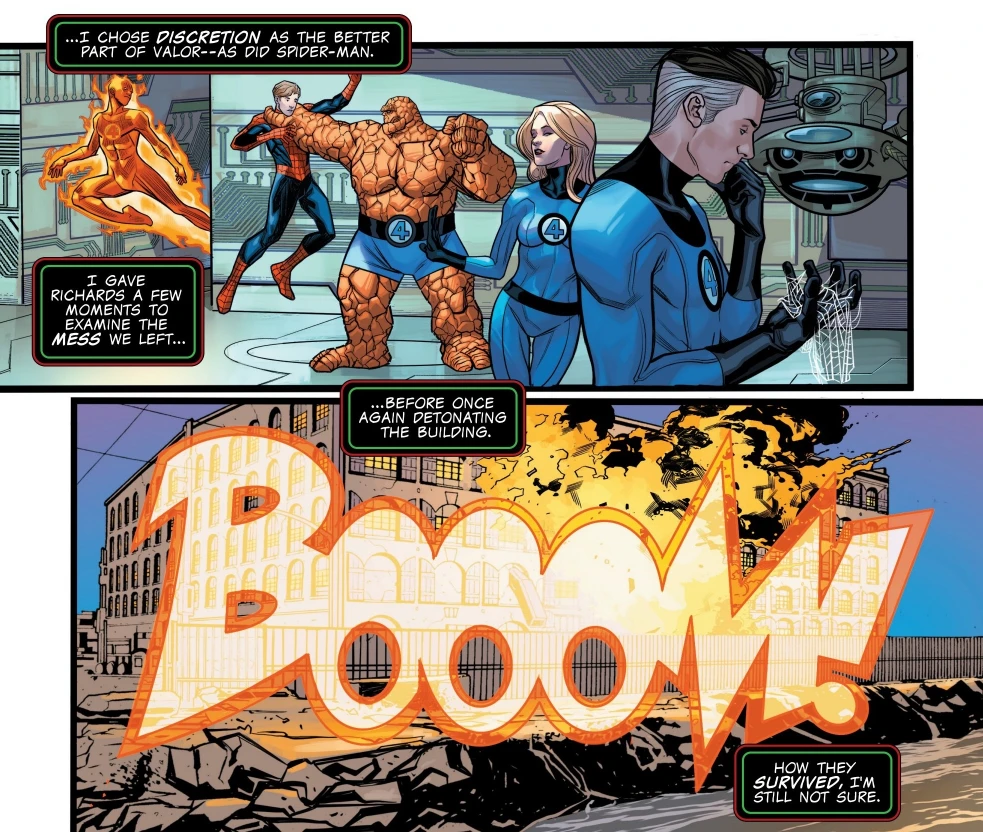 Fantastic Four in Challenges of Doom: Spiderman