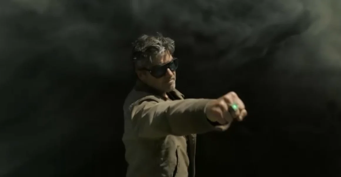 Hal Jordan using his ring in Lanterns