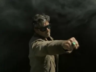 Hal Jordan using his ring in Lanterns