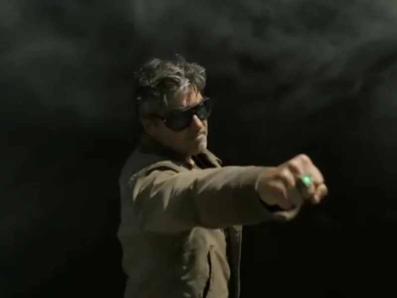 Hal Jordan using his ring in Lanterns