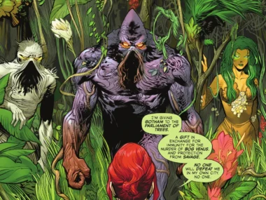 Ivy & Parliament of Trees in Batman Bad Seeds #1