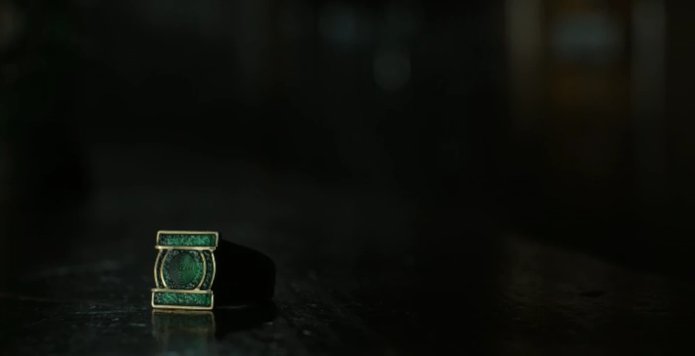 The ring after John rejects being the Green Lantern