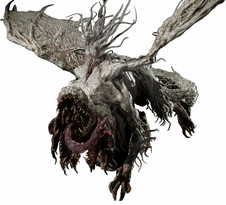 Alcina Dimitrescu in her mutated dragon form