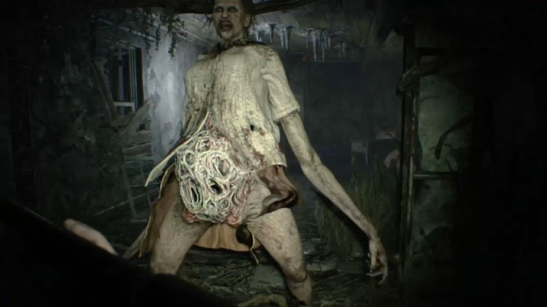Marguerite Baker after she's infected by the Mold