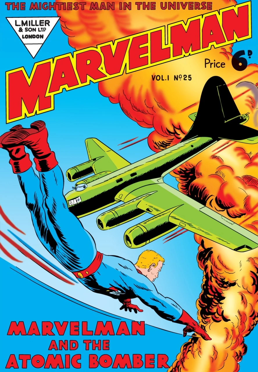 The first issue of Marvelman 