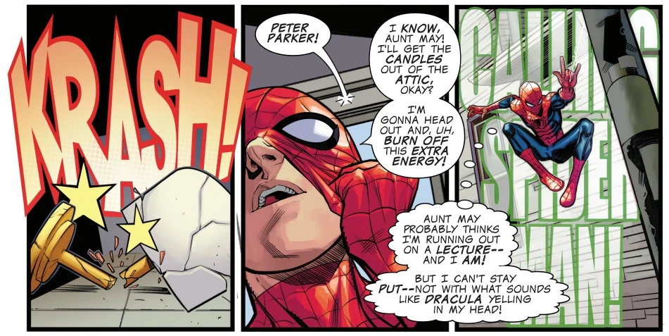 Spider-Man is summoned by Doom in Challenges of Doom: Spiderman