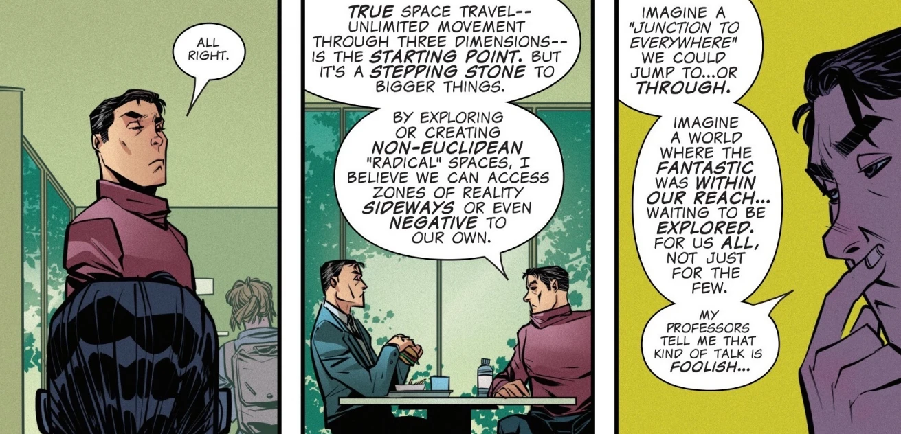 Reed's true dreams from Challenges of Doom: Mr. Fantastic