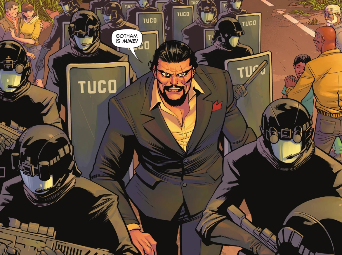 Vandal Savage from Batman Bad Seeds #1