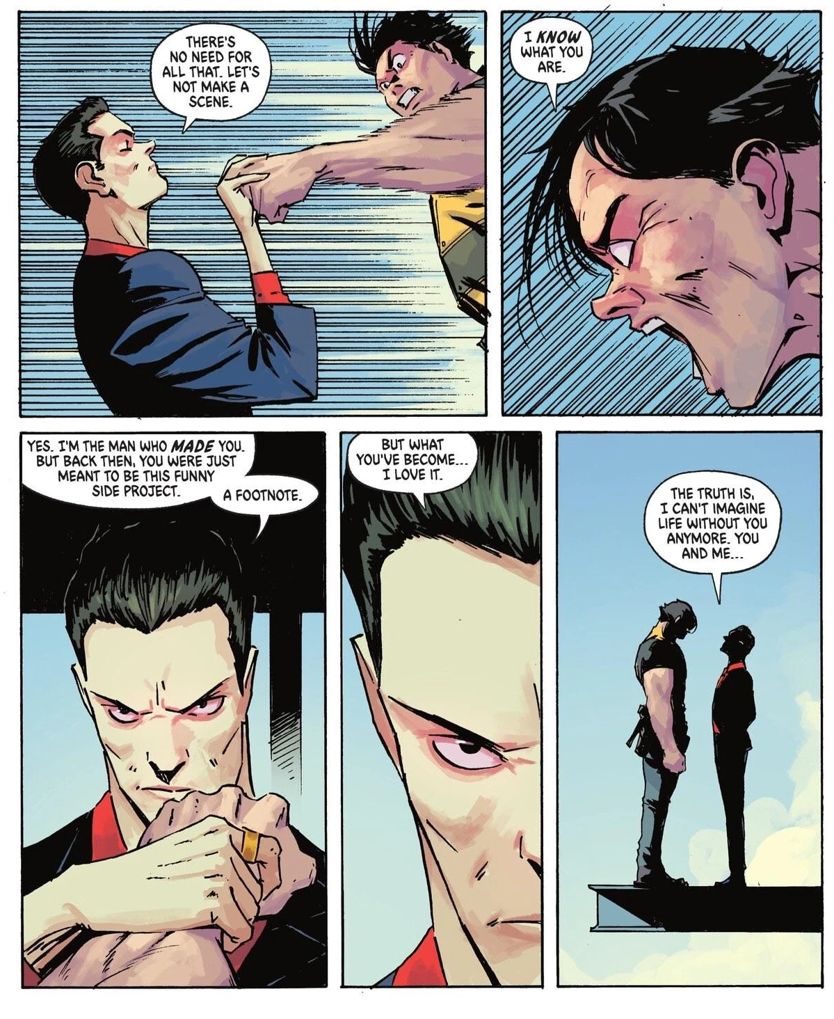 Absolute Joker meets Bruce Wayne