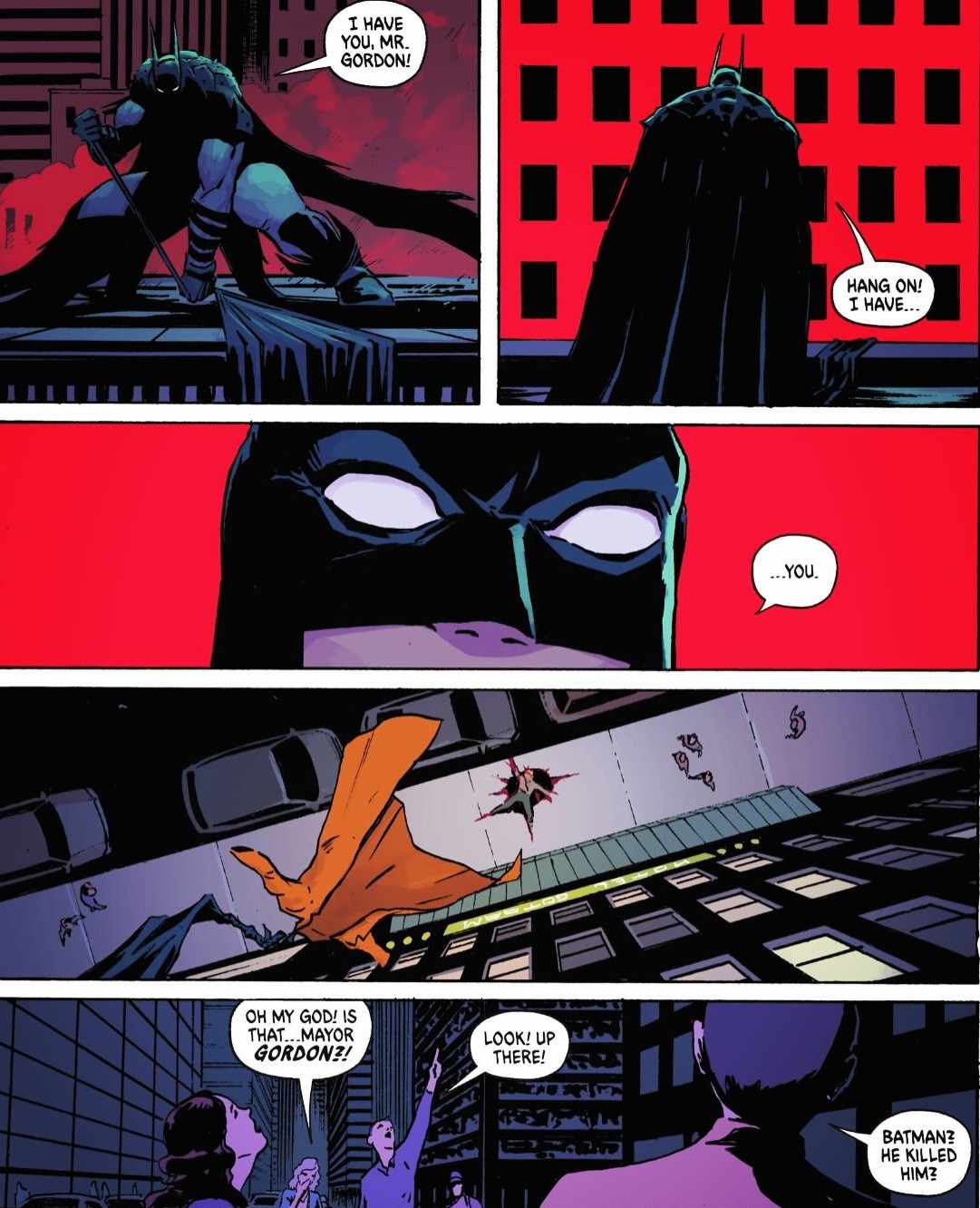 Jim Gordon's death in Absolute Batman #19