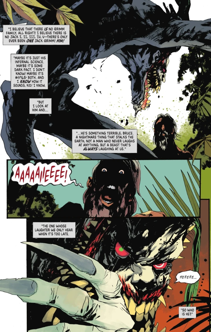 Joker hunting his target