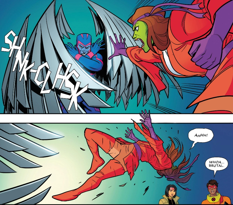 Archangel vs Pestilence in X-Men ’97 Season 2 #3