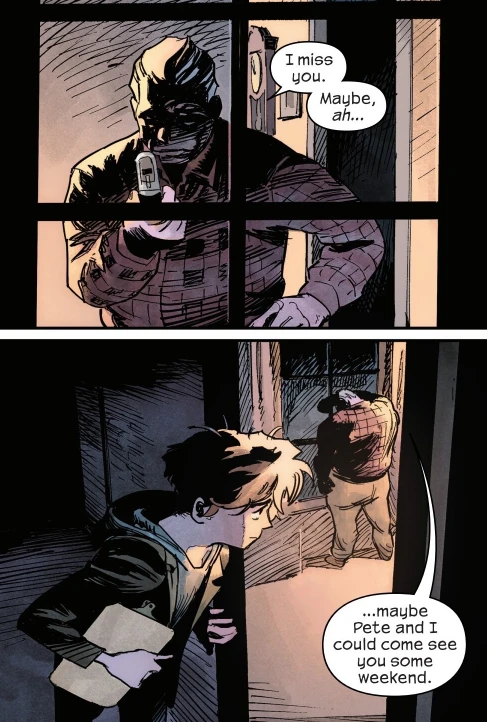 Who is Ben talking to in Midnight: Spider-Man #1
