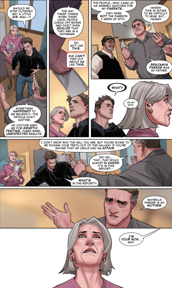 Cormac Crane tells May Parker is his mother