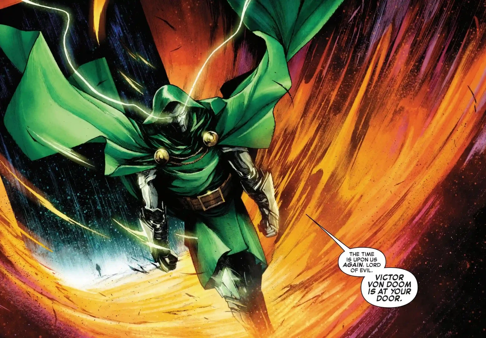 Doctor Doom goes to Hell in Doom All-On-One