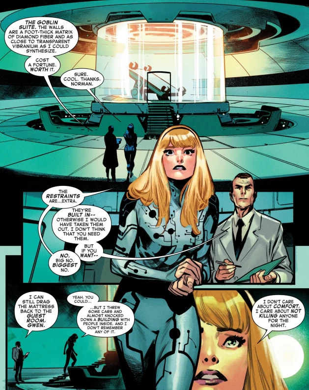 Gwen Stacy is quarantined in Amazing Spider-Man #1002