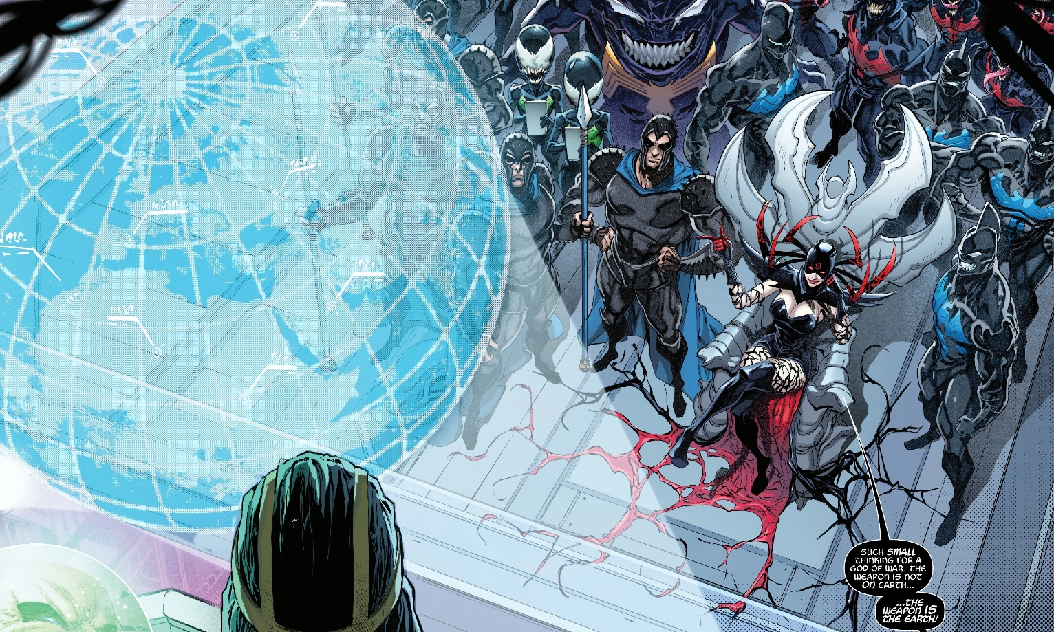 Hela as the new Queen in Black