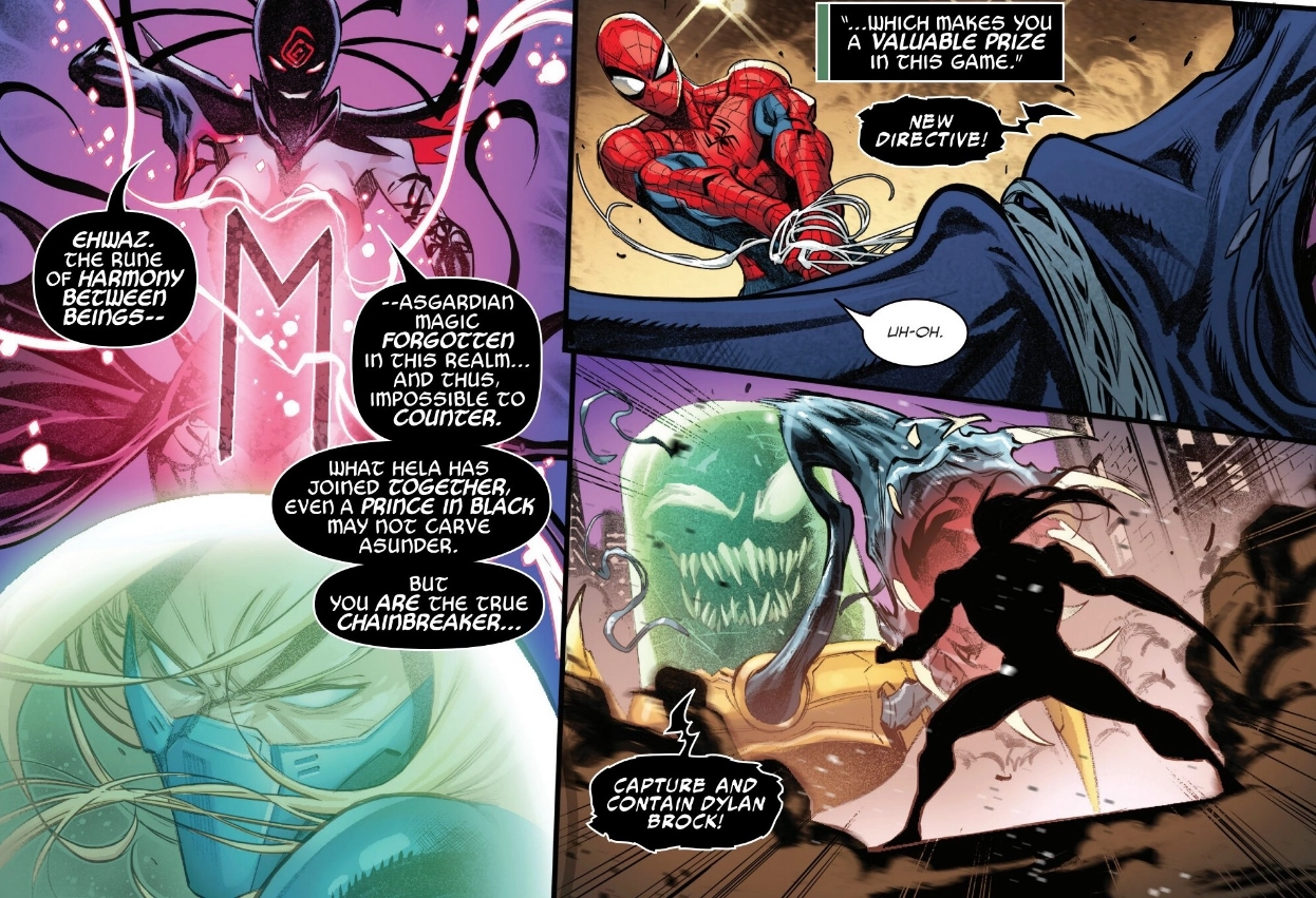 Hela targets Dylan in Queen in Black