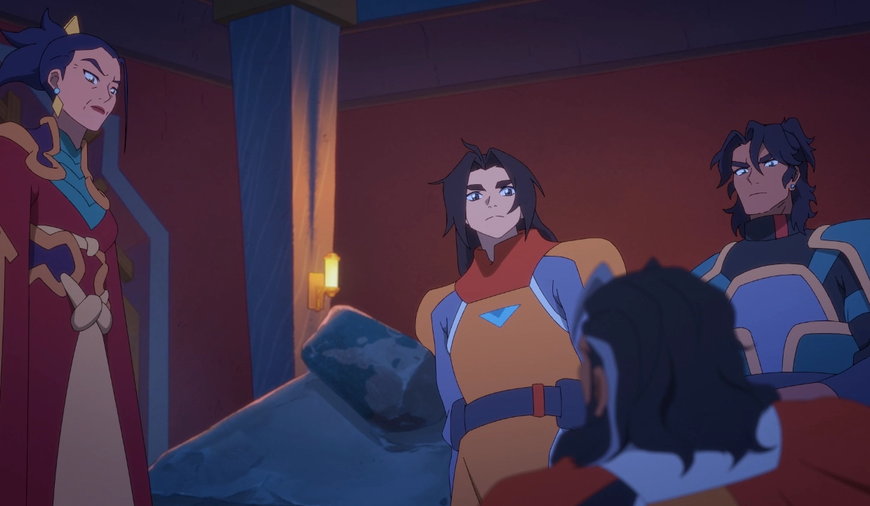Jae after he arrested Karthik in Avatar: Seven Havens
