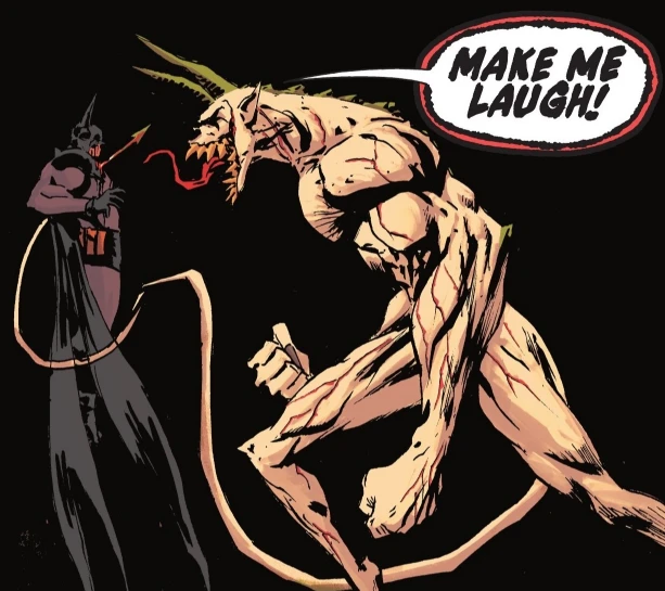 Joker: Make me laugh!  in Absolute Batman #25