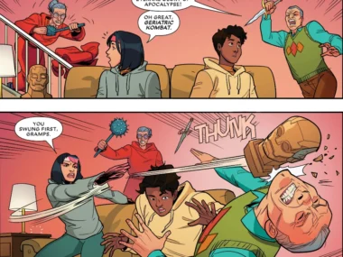 Jubilee and Roberto are attacked by Clan Akkaba cultists in X-Men '97 Season 2 #4