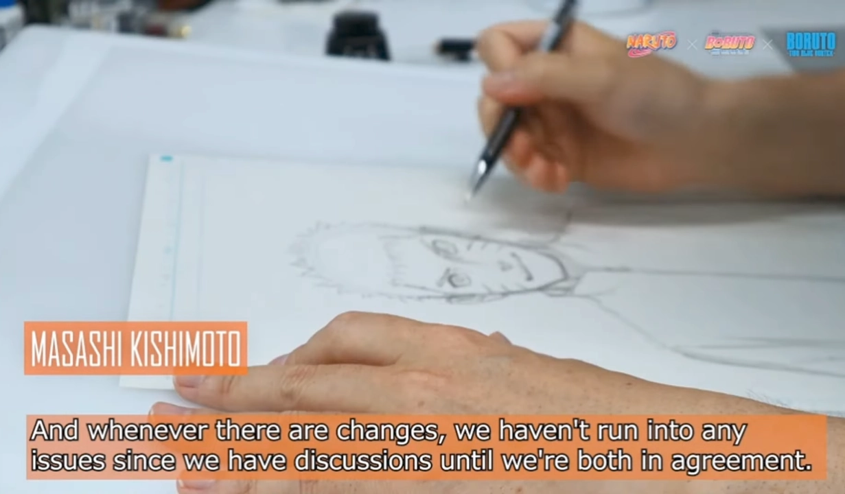Kishimoto and Ikemoto are on the same page when it comes to Boruto