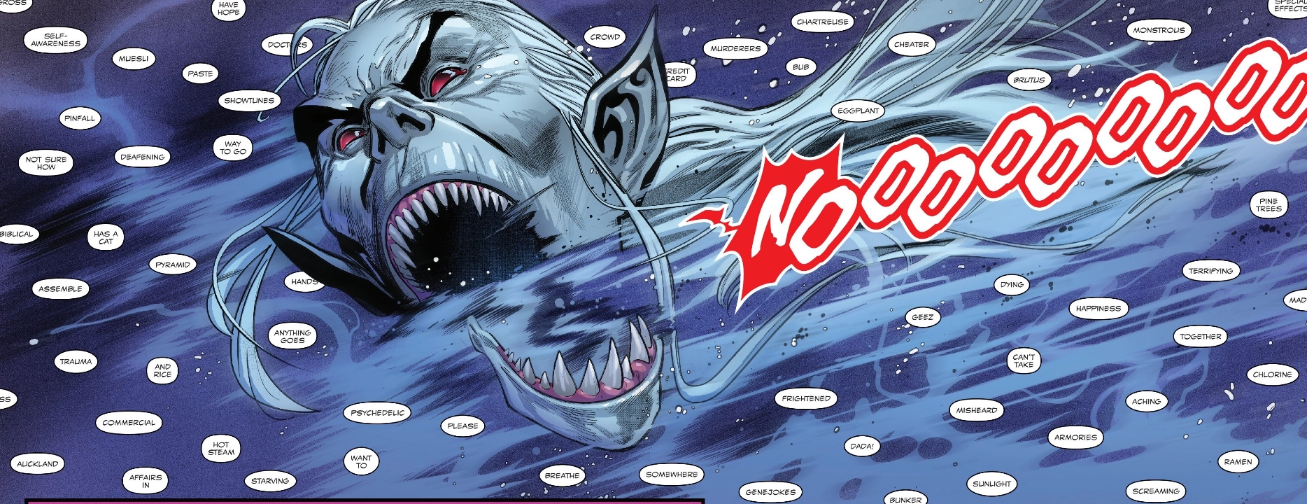 Knull can't handle the thoughts of eight billion people