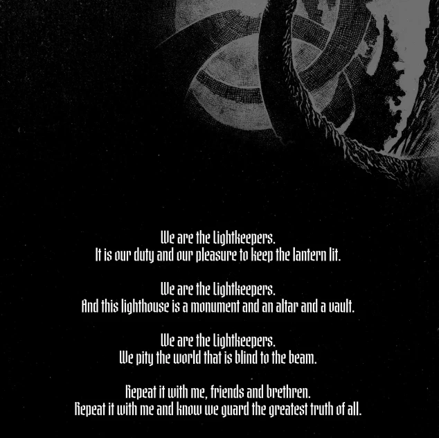The Lightkeeper's oath