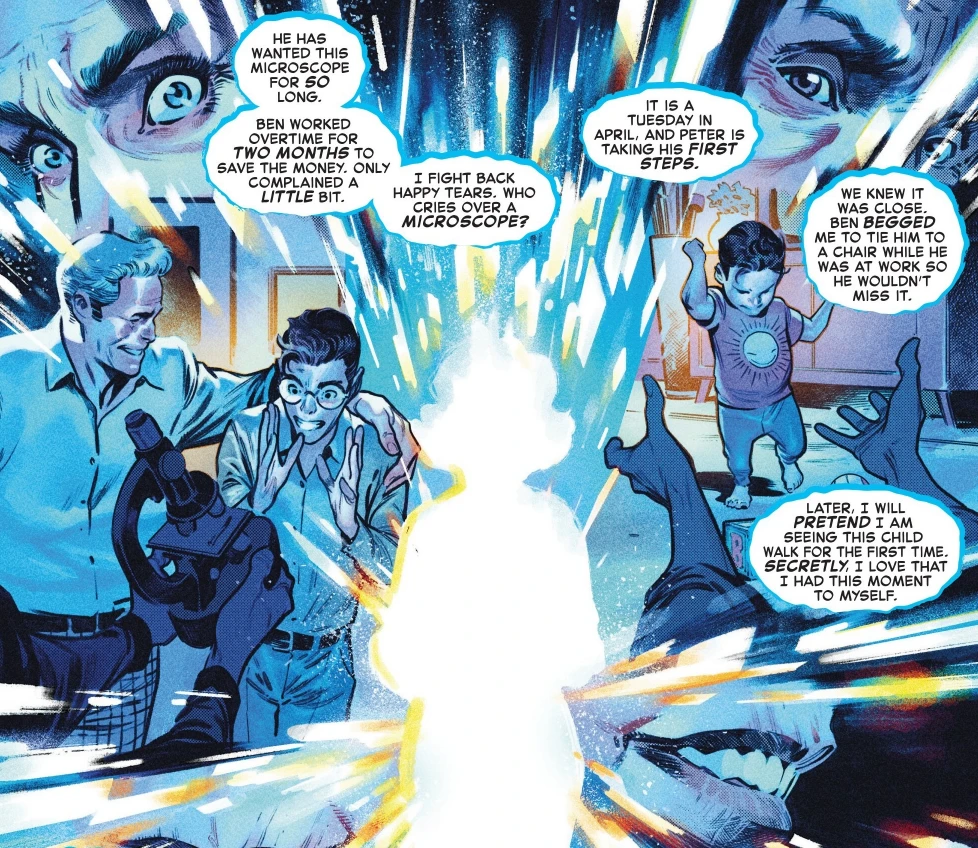 Ravage seeing May's memories in Amazing Spider-Man #1000