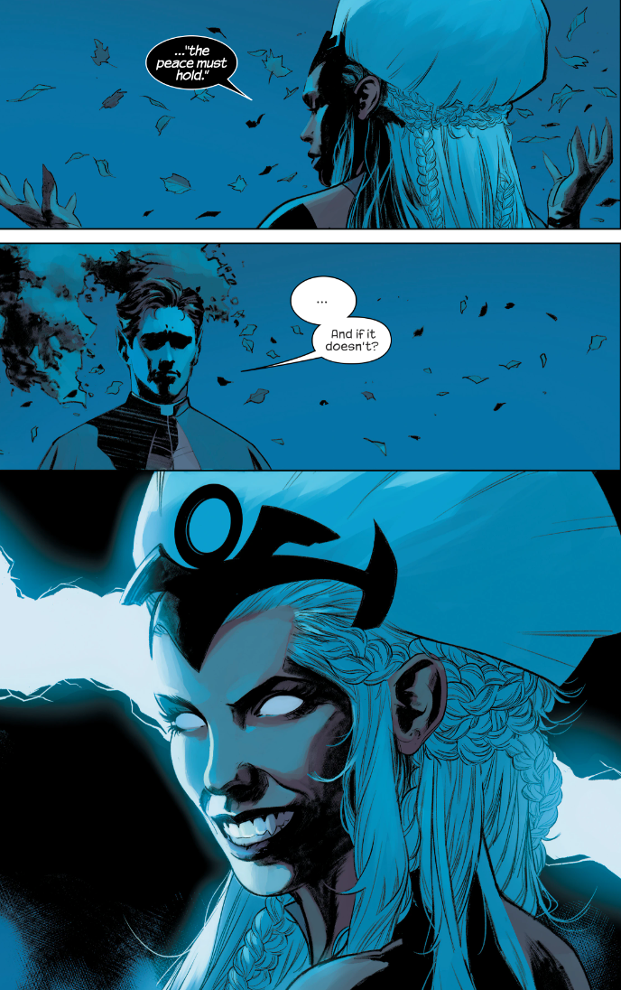 Ororo Munroe with Kurt Wagner in Midnight X-Men #1
