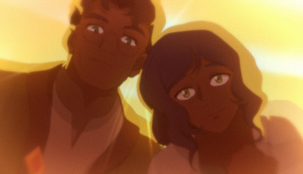 Pavi has a vision of her and Nisha's parents