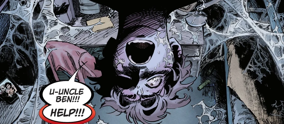 Peter cries for help in Midnight: Spider-Man #1