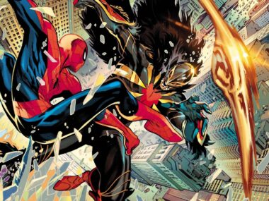 Ravage fighting Spider-Man
