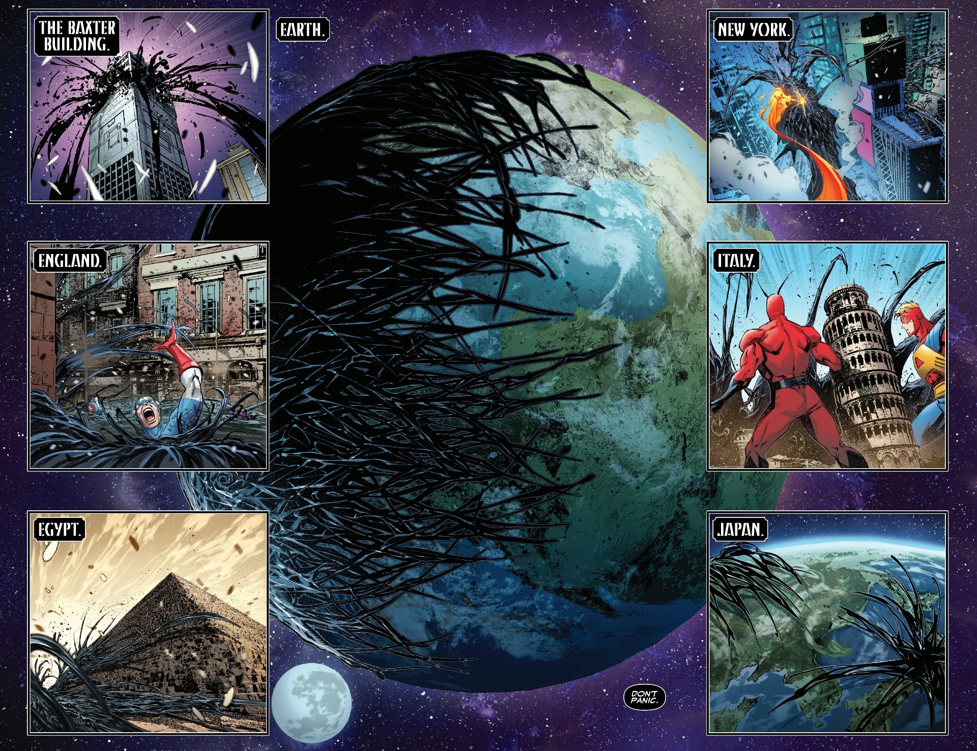 Reed Richards' experiment with the Venom symbiote spirals out of control