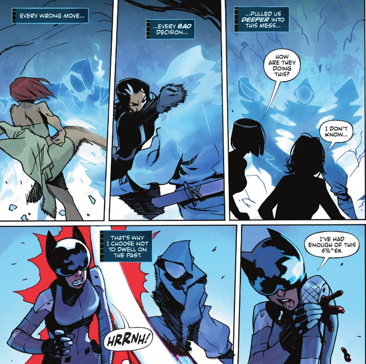 Selina, Victoria and Helena are under attack