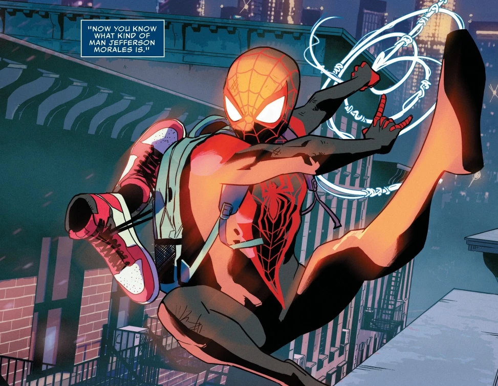 Miles heads home in Miles Morales #3