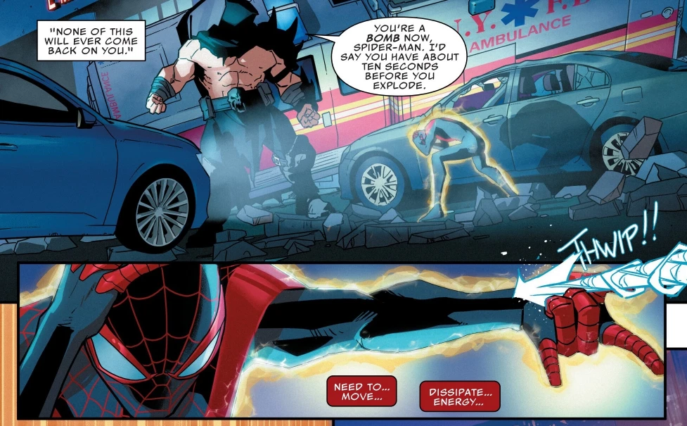 Spider-Man is a living bomb