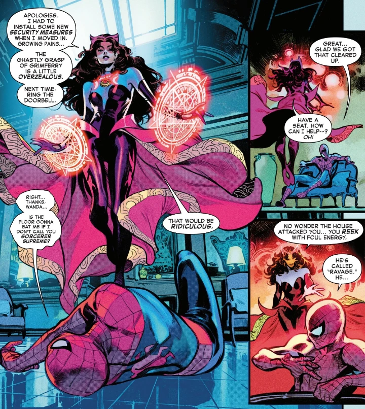 Scarlet Witch in Amazing Spider-Man #1001