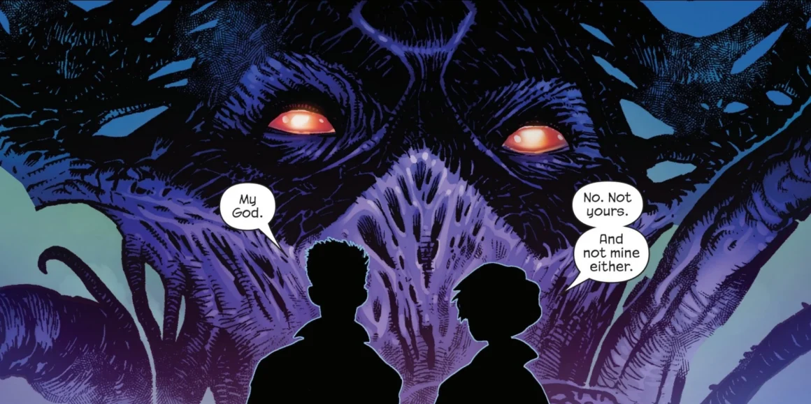Tentacle monster from Midnight: Fantastic Four #1